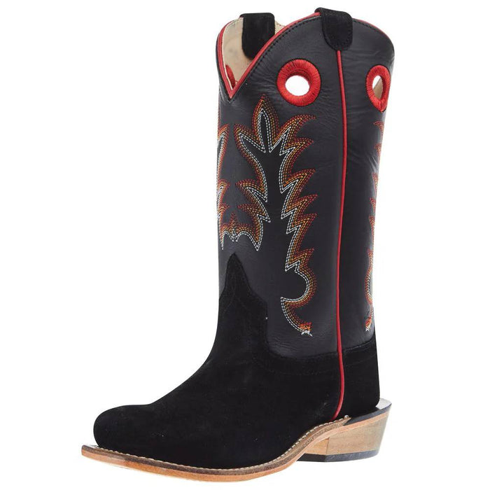 Old West Kid's Black and Red Boot KIDS - Footwear - Boots Old West