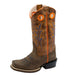 Old West Kid's Orange and Brown Boot KIDS - Footwear - Boots Old West