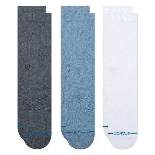 Stance Men's 3 Pack Icon Turbulence Crew Socks MEN - Clothing - Underwear, Socks & Loungewear - Socks Stance
