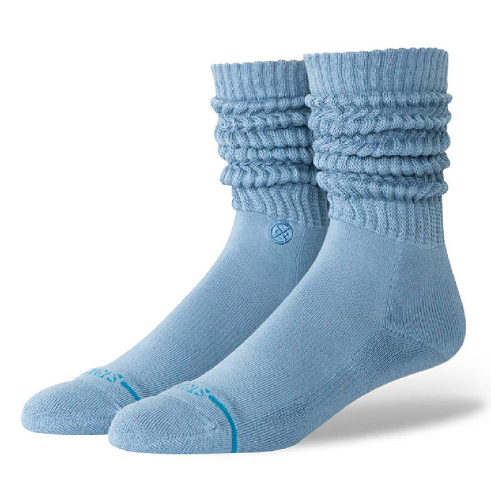 Stance Women's Icon Slouch Windward Blue Crew Socks