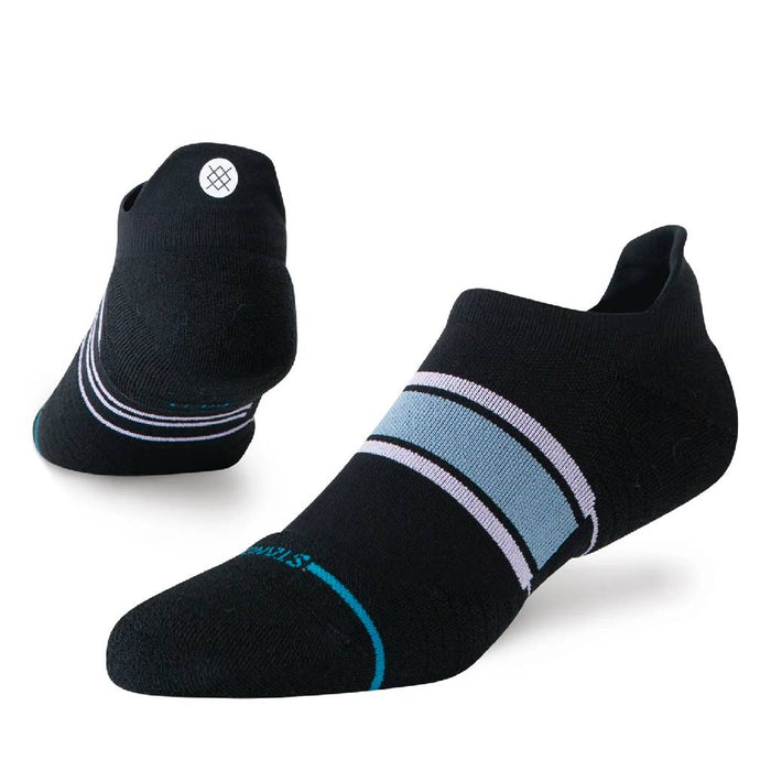 Stance Women's Striped Black Light Tab Socks