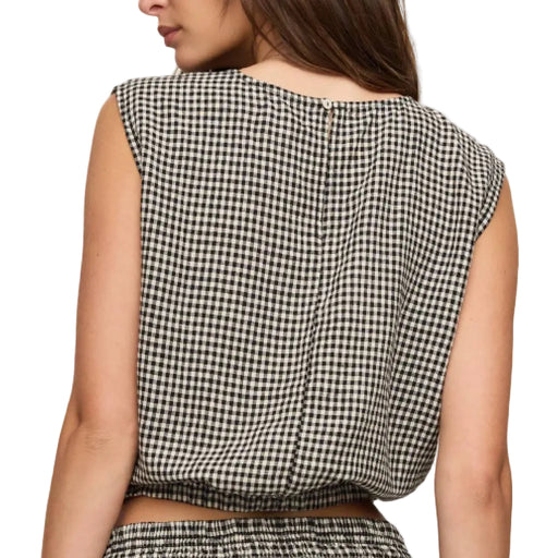Z Supply Merit Gingham Black Top WOMEN - Clothing - Tops - Sleeveless Z Supply