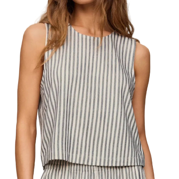 Z Supply Sloane Knit Striped Eclipse Top