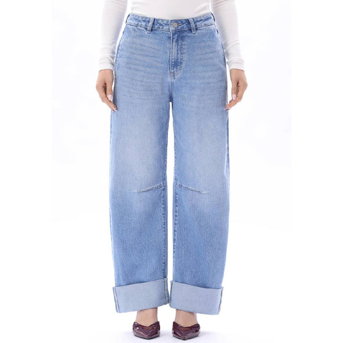 Bayeas Berlin High Rise Barrel Jean