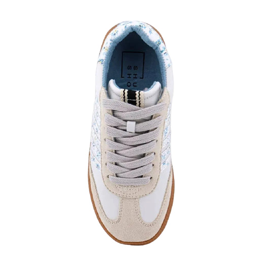 ShuShop Girl's Stevie Mini Blue Print Sneaker KIDS - Footwear - Casual Shoes ShuShop