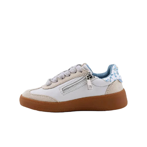 ShuShop Toddler Girl's Stevie Mini Blue Print Sneaker KIDS - Footwear - Casual Shoes ShuShop