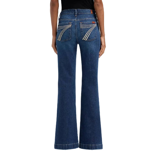 7 For All Mankind Dojo Tailorless Flare - Indiglow WOMEN - Clothing - Jeans 7 For All Mankind