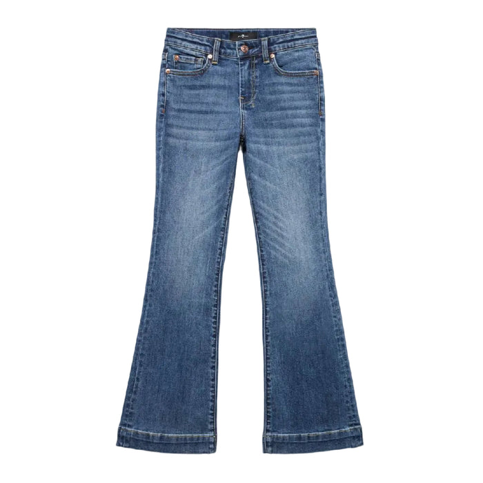 7 For All Mankind Girl's Mini Dojo - Distress Authen