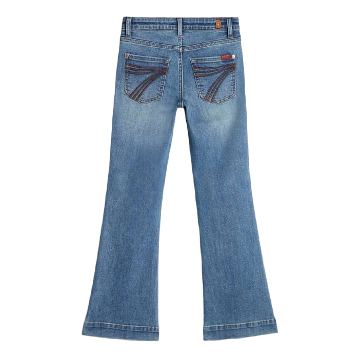7 For All Mankind Girl's Mini Dojo - Sea Level