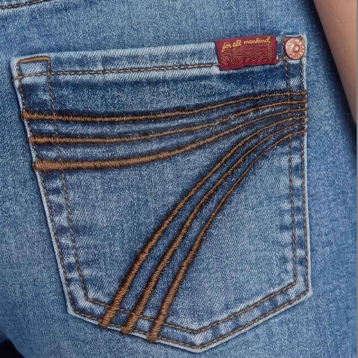7 For All Mankind Girl's Mini Dojo - Sea Level
