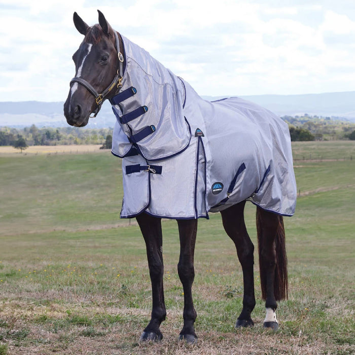 Weatherbeeta ComFiTec Hexi-Shield Fly Sheet Combo Equine - Fly & Insect Control Weatherbeeta