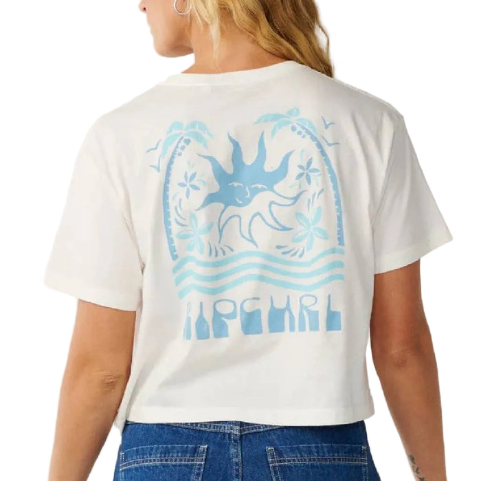 Rip Curl Women's Swell Crop Bone Tee