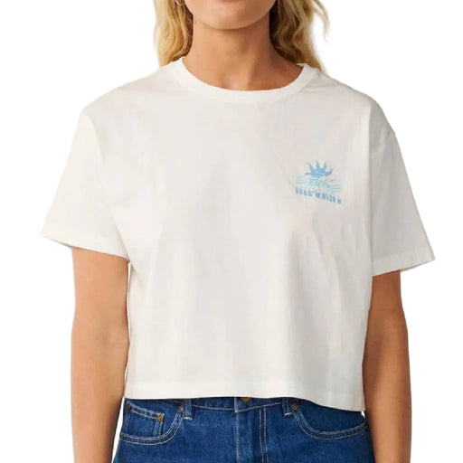 Rip Curl Women's Swell Crop Bone Tee WOMEN - Clothing - Tops - Short Sleeved Rip Curl