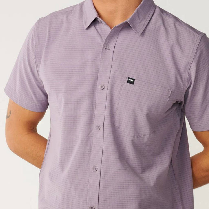 Rip Curl Men's Classic Surf Tech Smokey Grape Shirt