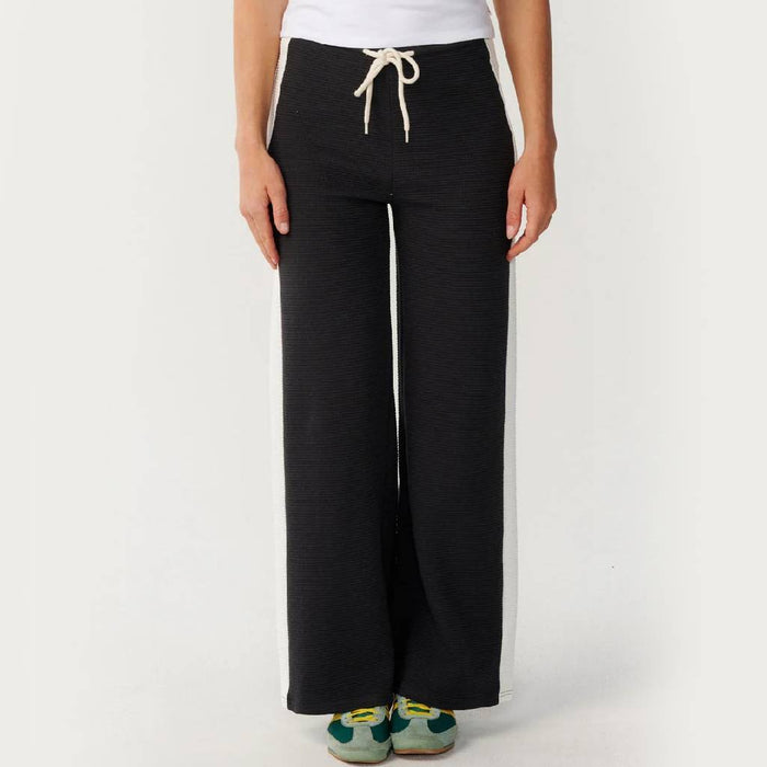 Rip Curl Women's Retro Swell Wide Leg Washed Black Pant