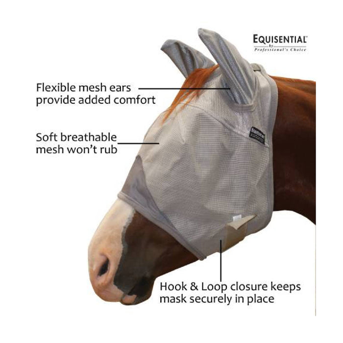 Professional's Choice Equisential Fly Mask w/Ears