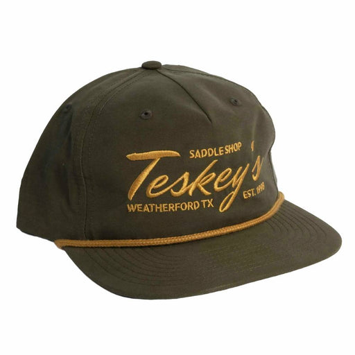 Teskey's Embroidery Rope Cap - Loden/Gold TESKEY'S GEAR - Baseball Caps Teskey's