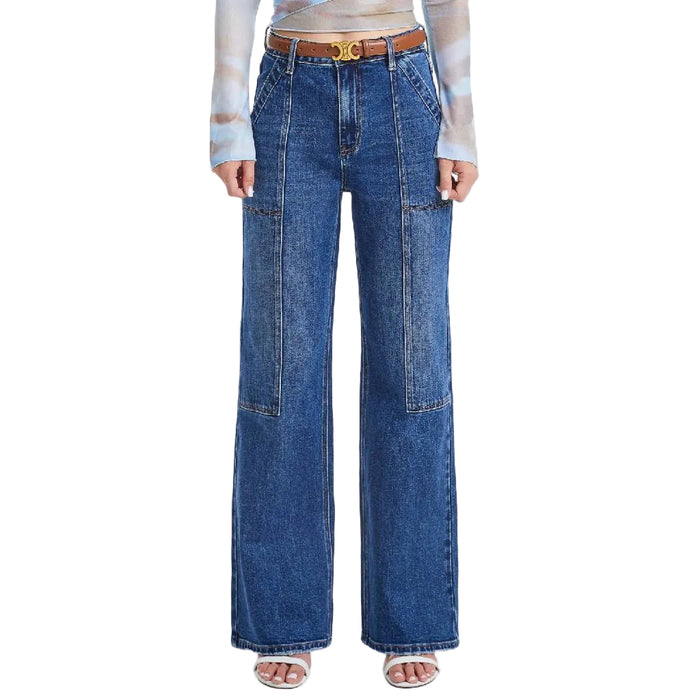 Bayeas High Rise Wide Leg Jean