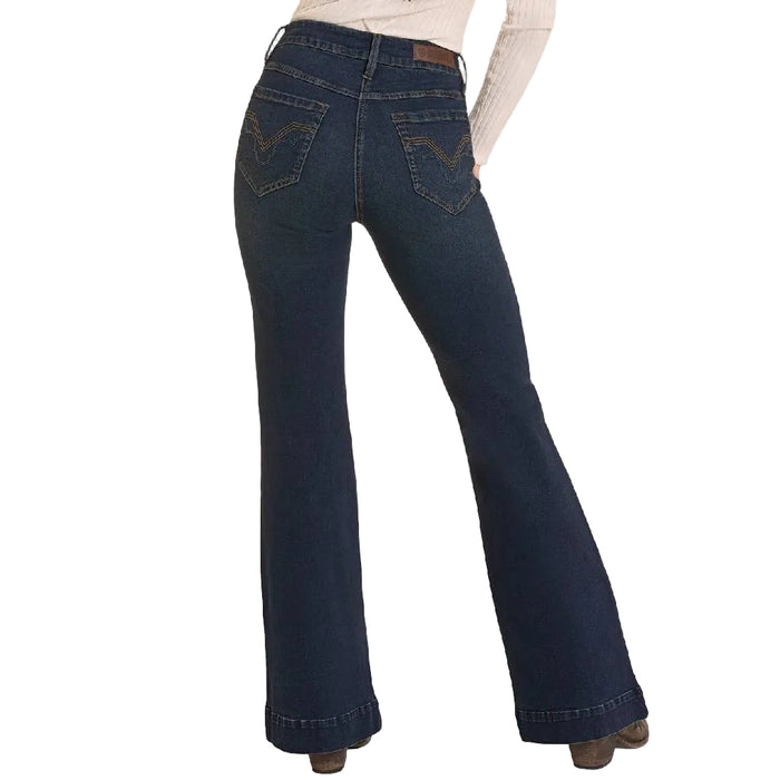 Rock & Roll Denim Women's Sculpted High Rise Trouser WOMEN - Clothing - Jeans Panhandle