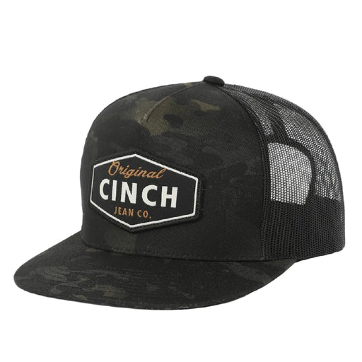 Cinch Original Black Camo Cap HATS - BASEBALL CAPS Cinch