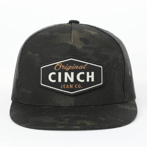 Cinch Original Black Camo Cap HATS - BASEBALL CAPS Cinch