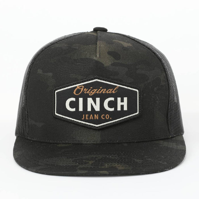 Cinch Original Black Camo Cap HATS - BASEBALL CAPS Cinch