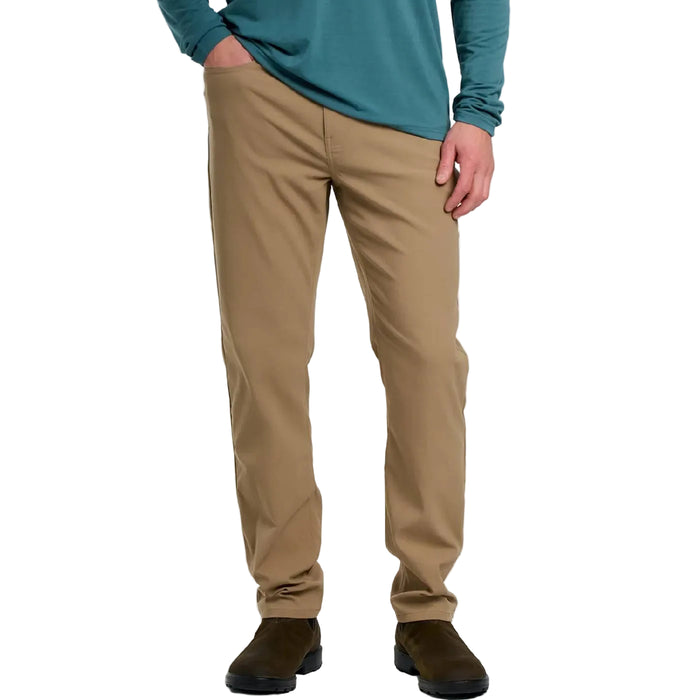 Free Fly Men's Passage Five Pocket Dark Khaki Pant