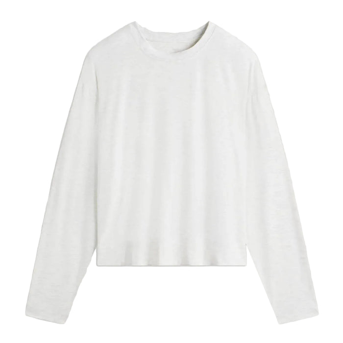 Free Fly Women's Bamboo Shade Crossover Top - Off White Heather