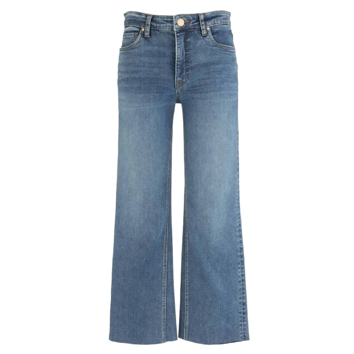 Kut Kelsey High Rise Fab Ab Ankle Flare Jean