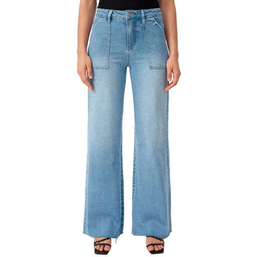 Bayeas High Rise Wide Leg Jean WOMEN - Clothing - Jeans Bayeas