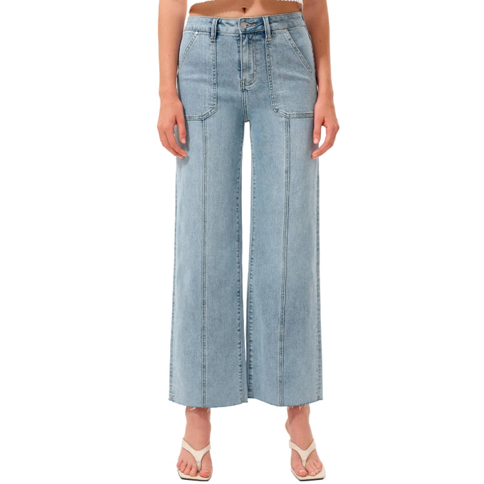 Bayeas High Rise Straight Leg Jean
