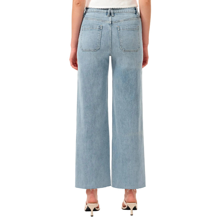 Bayeas High Rise Straight Leg Jean