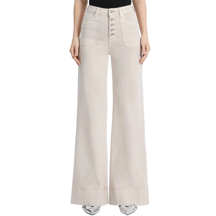 Bayeas New York High Rise Wide Leg Jean