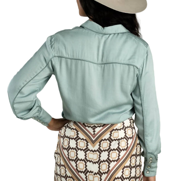 Sendero Provisions Women's Faded Sage Dakota Blouse