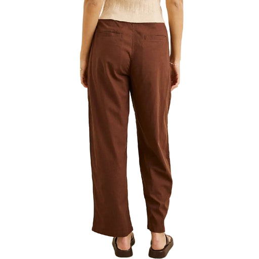 Venice Tailored Chocolate Linen Pant WOMEN - Clothing - Pants & Leggings Rhythm