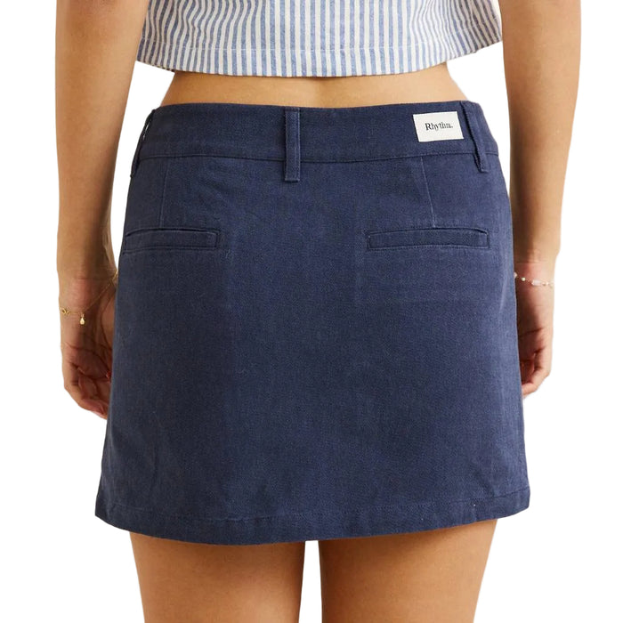 Canyon Dark Blue Mini Skirt