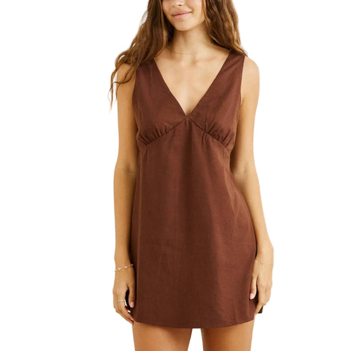 Venice Chocolate Mini Dress WOMEN - Clothing - Dresses Rhythm