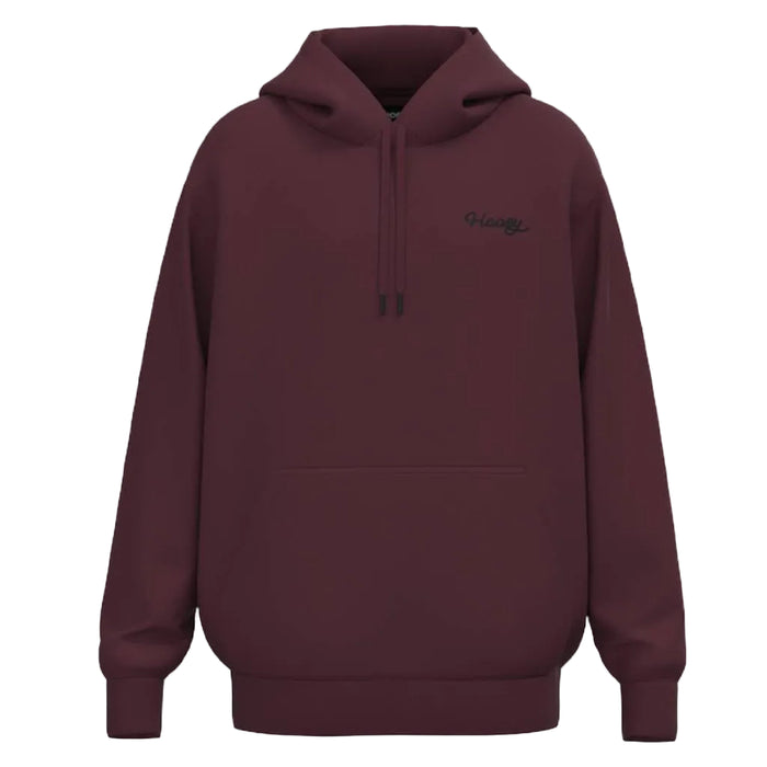 Hooey Men's Peyote Maroon Hoodie