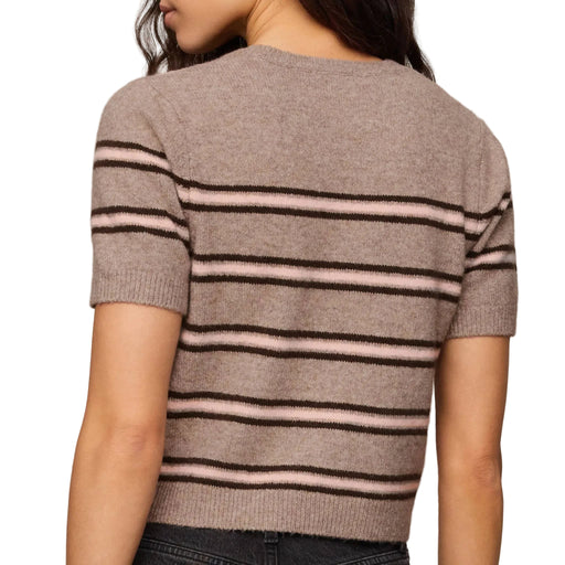 Z Supply Gatewood Stripe Sweater - Heather Ash WOMEN - Clothing - Tops - Short Sleeved Z Supply