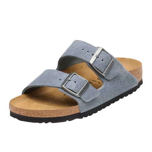 Birkenstock Arizona Suede - Stone Blue WOMEN - Footwear - Casuals Birkenstock