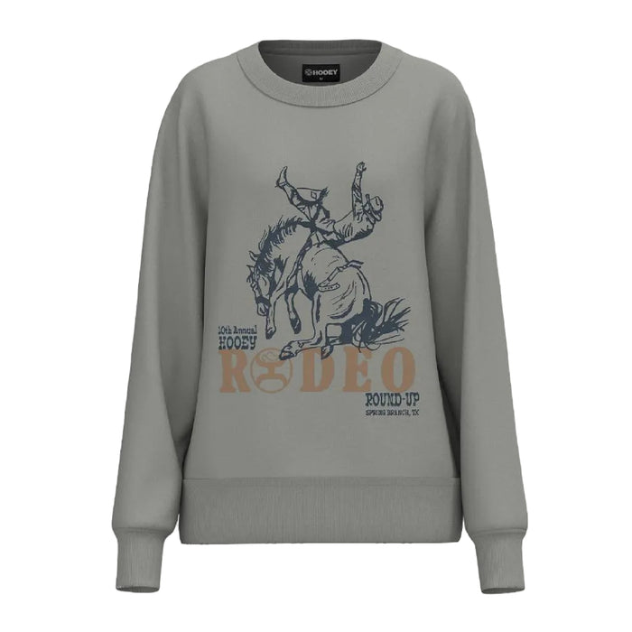 Hooey Girl's Stallion Grey Pullover