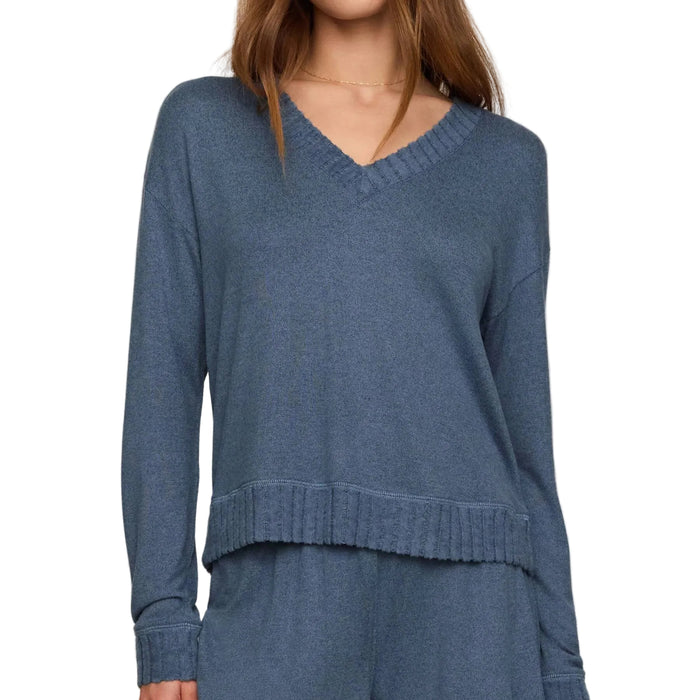 Z Supply Courtney True Navy Top
