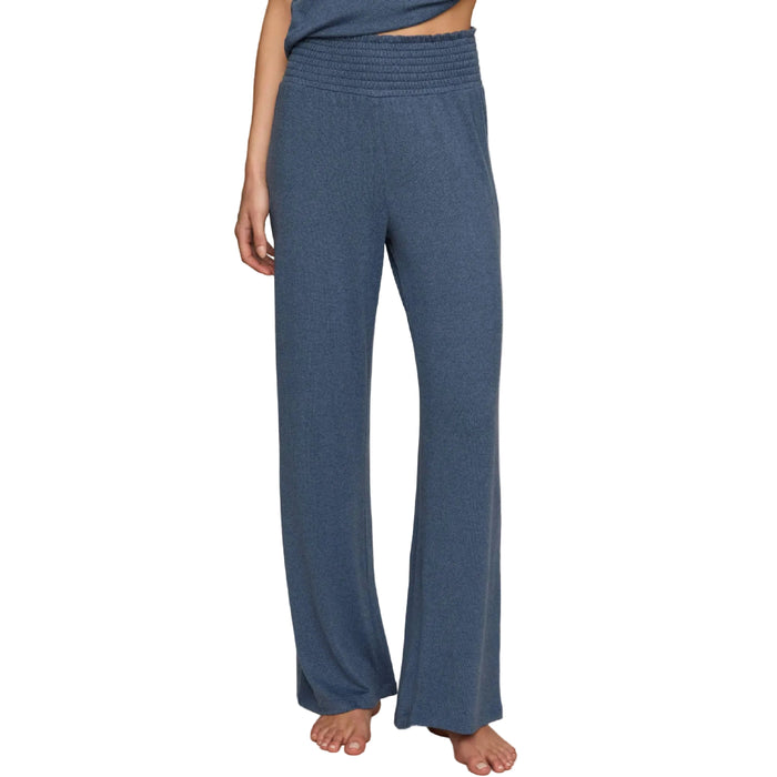 Z Supply Dawn Smocked True Navy Pant