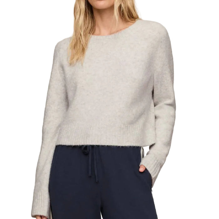 Z Supply Stand In Feather Grey Sweater
