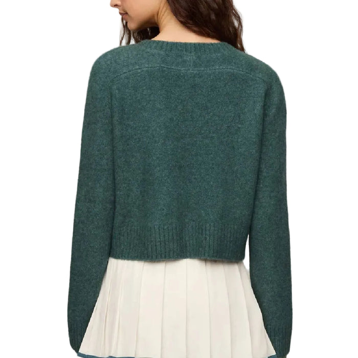 Z Supply Stand In Emerald Cove Sweater