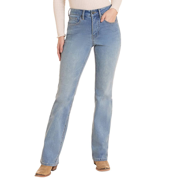 Rock & Roll Denim Women's Sculpted High Rise Bootcut Jean