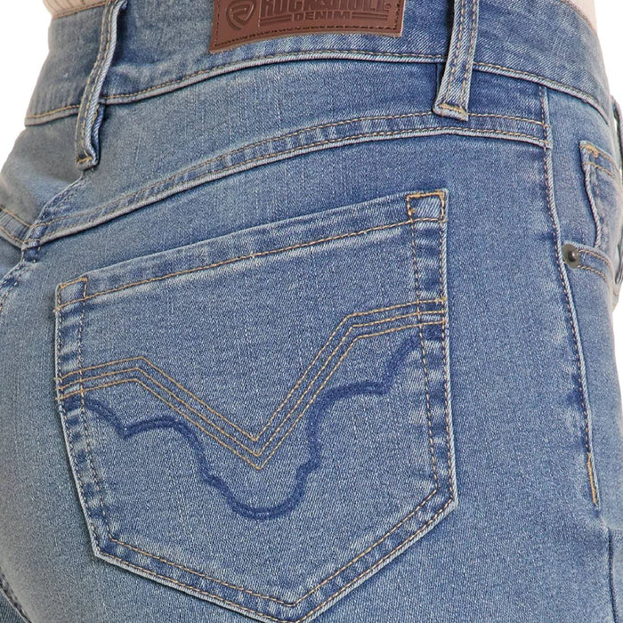 Rock & Roll Denim Women's Sculpted High Rise Bootcut Jean