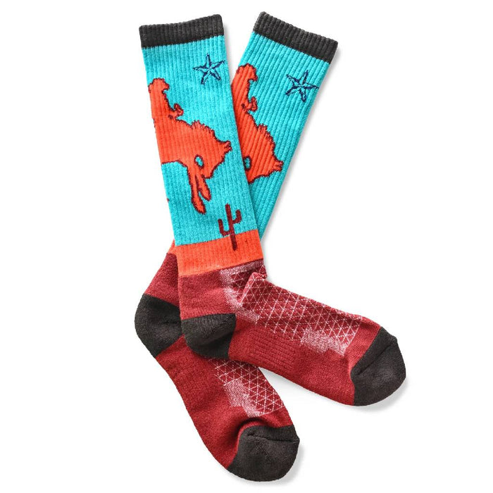 Lucky Chuck Sunset Rodeo Performance Socks