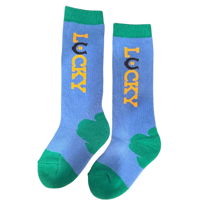Lucky Chuck Youth Lucky Denim Socks