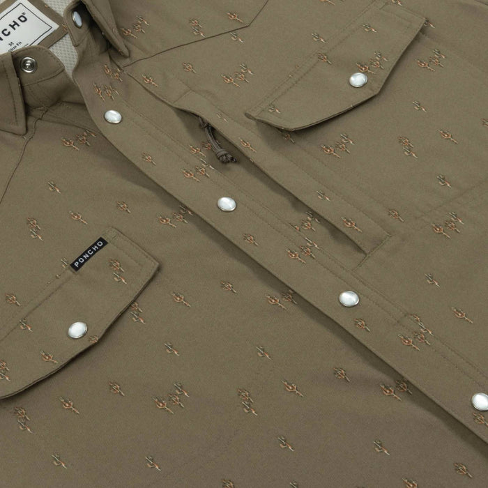 Poncho The Sonora Western Shirt - Slim Fit